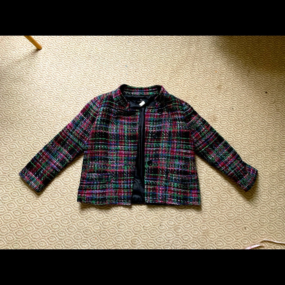 Talbots tweed jacket